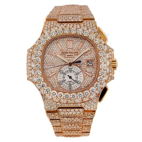 iced out patek philippe|buy patek philippe nautilus.